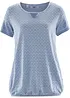 T-shirt à base élastiquée, manches courtes, bonprix