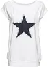 T-shirt à étoile, bonprix