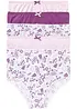 Lot de 5 slips taille haute, bonprix