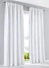 Lot de 2 rideaux en microfibre facile d’entretien, bonprix