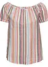 Blouse encolure Bardot, bonprix