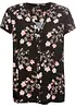 Chemisier manches courtes 100% viscose, bonprix