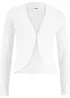 Gilet court en maille de viscose mélangée, bonprix