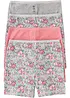 Lot de 4 boxers femme longs taille haute, bonprix