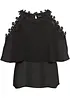 Blouse à épaules dénudées avec dentelle, BODYFLIRT