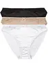Lot de 3 slips, bonprix