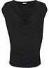 T-shirt col bénitier en viscose extensible, bonprix