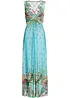 Magnifique robe longue à joli motif, bonprix