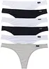 Lot de 6 strings coton, bonprix