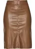 Jupe crayon enduite, bonprix