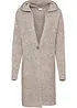 Gilet long en maille, bonprix