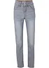 Jean slim taille haute extensible et confortable, bonprix