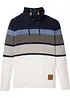 Pull en grosse maille à col tube 100% coton, bonprix