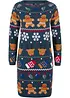 Robe en maille avec motifs pains d'épices, bonprix