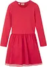 Robe en jersey avec tulle, bonprix