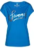 T-shirt avec inscription à sequins, bonprix