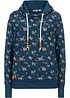 Sweat à capuche avec cordon, 100% coton, bonprix