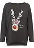 T-shirt de Noël épaules nues, bonprix