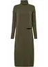 Robe en maille à col roulé, bonprix
