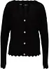 Gilet court en maille ajourée, viscose majoritaire, bonprix