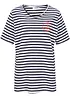 T-shirt coton manches mi-longues, bonprix