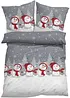 Parure de lit avec bonhomme de neige, bonprix