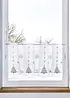 Brise-bise avec broderie sapin, bonprix
