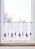 Brise-bise avec broderie de Noël, bonprix