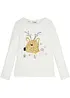 T-shirt manches longues 100% coton, bonprix