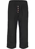 Pantalon carotte en lin et coton, bonprix