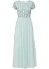 Robe longue brodée de sequins, bonprix