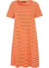 Robe fluide en coton flammé, bonprix