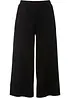 Pantalon en jersey côtelé à taille élastiquée, bonprix