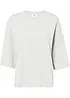 T-shirt coton oversized, mi-manches, bonprix