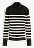 Pull col roulé en viscose mélangée, bonprix