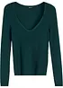 Pull doux en fine maille de viscose majoritaire, bonprix