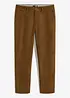 Pantalon chino en velours côtelé Regular Fit, Straight, bpc selection