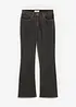 Jean bootcut taille haute, extensible, bonprix
