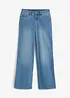 Jean large taille mi-haute, extensible, bonprix