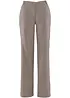 Pantalon tissé en lin et coton, bonprix