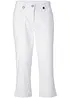 Pantalon 7/8 en bengaline avec taille élastiquée, bonprix