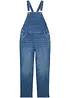 Salopette en jean, taille mi-haute, bonprix