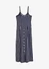 Robe estivale en jersey rayé avec jupe boutonnée, bonprix