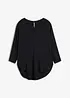 T-shirt manches 3/4 en viscose et élasthanne, bonprix