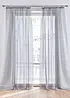 Lot de 2 voilages unis, bonprix