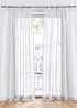 Lot de 2 voilages unis, bonprix