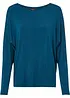T-shirt manches longues en viscose douce et extensible, bonprix