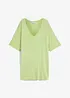 T-shirt long en viscose extensible, bonprix