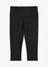 Legging technique longueur 3/4 confectionné à partir de plastique marin, bonprix