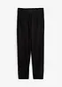 Pantalon en lin avec détails poche et boutons à la base, bonprix